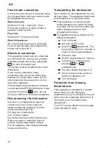 Preview for 46 page of Siemens SE64A560/17 Instructions For Use Manual