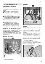 Preview for 75 page of Siemens SE64A560/17 Instructions For Use Manual