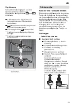 Предварительный просмотр 19 страницы Siemens SE65A590/18 Instructions For Use Manual