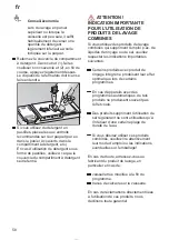 Предварительный просмотр 58 страницы Siemens SE65A590/18 Instructions For Use Manual