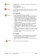 Предварительный просмотр 12 страницы Siemens SED2 Series Operating Instructions Manual