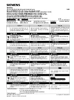 Siemens SENTRON 3LD2 Series Operating Instructions Manual предпросмотр