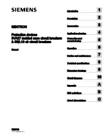 Preview for 3 page of Siemens SENTRON 3VA27 Manual