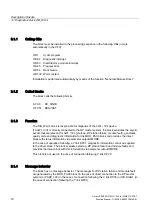 Preview for 20 page of Siemens SENTRON 3WL Function Manual