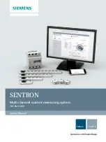 Preview for 1 page of Siemens SENTRON 7KT PAC1200 System Manual