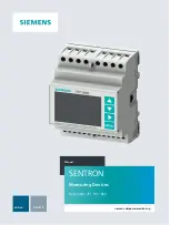 Siemens SENTRON 7KT PAC1600 Series Manual preview