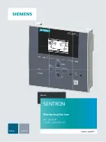 Preview for 1 page of Siemens SENTRON ATC6300 Manual