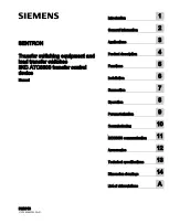 Preview for 3 page of Siemens SENTRON ATC6300 Manual