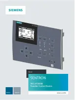 Siemens SENTRON ATC6500 Manual preview