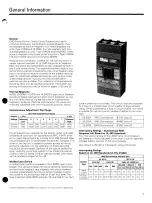 Preview for 2 page of Siemens Sentron HLMD6 Series Information And Instruction Manual