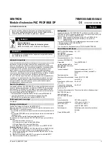 Preview for 3 page of Siemens SENTRON PAC PROFIBUS DP Operating Instructions Manual