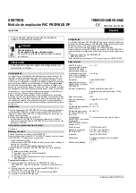 Preview for 4 page of Siemens SENTRON PAC PROFIBUS DP Operating Instructions Manual