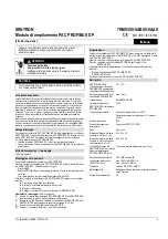 Preview for 5 page of Siemens SENTRON PAC PROFIBUS DP Operating Instructions Manual