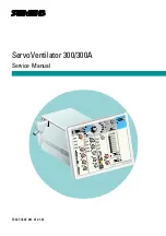 Siemens Servo Ventilator 300 Service Manual предпросмотр