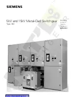 Предварительный просмотр 1 страницы Siemens SGIM-3258C Instructions Manual