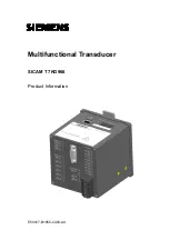 Preview for 45 page of Siemens SICAM T 7KG966 Product Information