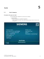 Preview for 22 page of Siemens Sicharge CC AC22-ERK Operating Manual