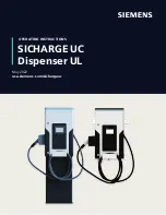 Siemens SICHARGE UC Operating Instructions Manual preview