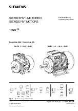 Siemens SIEMOSYN 1FU8 Operating Instructions Manual preview