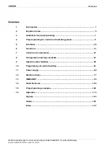 Preview for 3 page of Siemens SIGMASYS 
C Manual