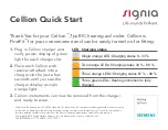 Preview for 1 page of Siemens signia Cellion 7px RIC Quick Start