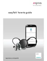 Siemens signia easyTek How-To Manual preview