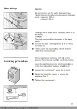 Preview for 49 page of Siemens Silver 2205 Operating And Installation Instructions