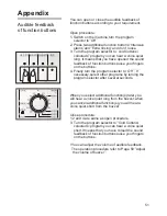 Предварительный просмотр 53 страницы Siemens Silver 3208XS Operating And Installation Instructions