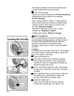 Предварительный просмотр 22 страницы Siemens Silver WD7025 Operating And Installation Instructions