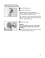 Предварительный просмотр 33 страницы Siemens Silver WD7025 Operating And Installation Instructions