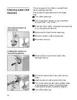 Предварительный просмотр 38 страницы Siemens Silver WD7025 Operating And Installation Instructions