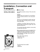 Предварительный просмотр 46 страницы Siemens Silver WD7025 Operating And Installation Instructions