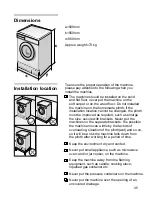 Предварительный просмотр 47 страницы Siemens Silver WD7025 Operating And Installation Instructions