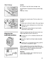 Предварительный просмотр 51 страницы Siemens Silver WD7025 Operating And Installation Instructions