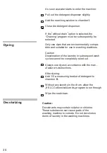 Preview for 32 page of Siemens Silver WD7205 Operating And Installation Instructions