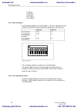 Предварительный просмотр 202 страницы Siemens SIMADYN D Hardware Manual