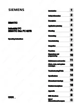 Preview for 3 page of Siemens SIMATIC 627B Operating Instructions Manual