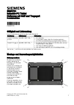 Preview for 1 page of Siemens SIMATIC 6AV6881-0AW21-3AA Series Product Information