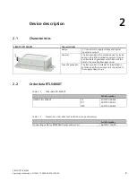 Preview for 9 page of Siemens SIMATIC 6GT2700-6DE03 Operating Instructions Manual