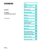 Preview for 3 page of Siemens SIMATIC ET 200AL System Manual