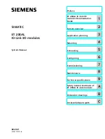 Preview for 144 page of Siemens SIMATIC ET 200AL System Manual