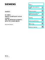 Preview for 484 page of Siemens SIMATIC ET 200AL System Manual