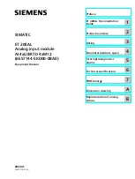 Preview for 598 page of Siemens SIMATIC ET 200AL System Manual