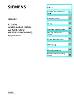 Preview for 703 page of Siemens SIMATIC ET 200AL System Manual