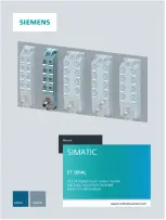 Preview for 853 page of Siemens SIMATIC ET 200AL System Manual