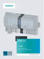 Siemens SIMATIC ET 200SP CM 1xDALI Manual предпросмотр