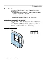 Предварительный просмотр 23 страницы Siemens SIMATIC HMI Industrial Thin Client ITC1200 Operating Instructions Manual