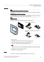 Предварительный просмотр 25 страницы Siemens SIMATIC HMI Industrial Thin Client ITC1200 Operating Instructions Manual