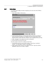 Предварительный просмотр 79 страницы Siemens SIMATIC HMI Industrial Thin Client ITC1200 Operating Instructions Manual