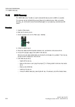 Preview for 162 page of Siemens SIMATIC HMI IPC677C Operating Instructions Manual